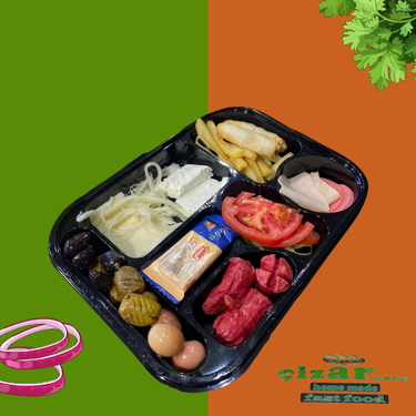 3 Kişilik Kahvaltı Tabağı